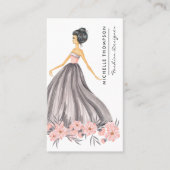 Girly New York Fashion Designer Visitenkarte (Vorderseite)