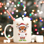 Girly Niedlich Baby Rentier Tasse