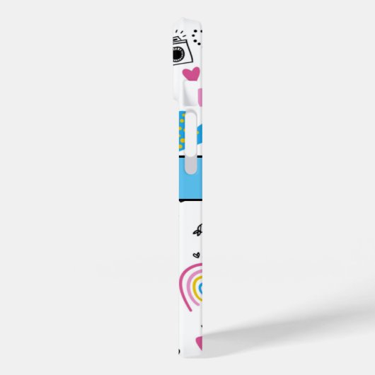 Girly Niedlich Trendy Einfache Hübsche Stilelement Case-Mate iPhone Hülle (Rückseite / Links)