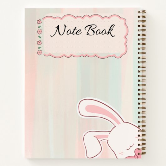Girly NoteBook Notizblock (Rückseite)