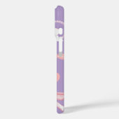 Girly Pastel Pink Lilac - Cute Feminine Aesthetic Case-Mate iPhone Hülle (Rückseite / Links)