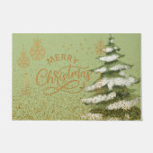 Girly Pastellglanz im Aquarell Fußmatte (Vorderseite)