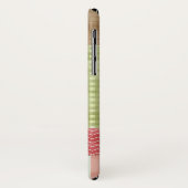 Girly Patchwork Country Style Quilt Blockmuster Case-Mate iPhone Hülle (Hinten/Links)