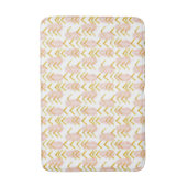 Girly Pattern Badezimmer Mat Badematte (Vorderseite Vertikal)