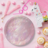 Girly Pearl Pink Pappteller (Party)