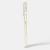 Girly Pearl White Glam Case-Mate iPhone Hülle (Rückseite / Links)