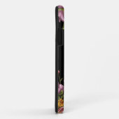Girly personalisierte rosa Pfingstrose mit Blumen Case-Mate iPhone Hülle (Hinten/Rechts)