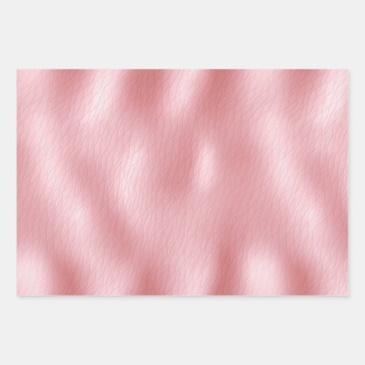 Girly Pink Animal Geschenkpapier Set (Vorderseite 3)