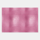 Girly Pink Animal Geschenkpapier Set (Vorderseite 2)