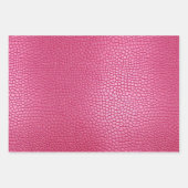 Girly Pink Animal Geschenkpapier Set (Vorderseite)