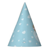 Girly Pink Ballerina Tutu Cub Baby Erstgeburt Partyhütchen (Links)