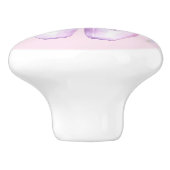 Girly Pink Ballet Shoes Keramik Knob Keramikknauf (Seitenansicht)