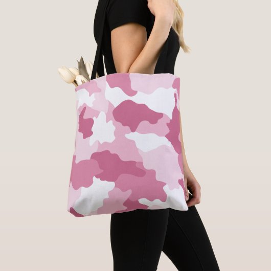 Girly Pink Camouflage Camouflage Pattern Tasche (Von Nahem)