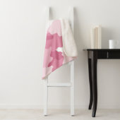 Girly Pink Camouflage Camouflage Sherpa Blanka Sherpadecke (Beispiel)