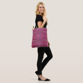 Girly Pink Crocodile Print Tasche (Am Model)