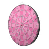 Girly Pink Dartscheibe (Vorderseite rechts)