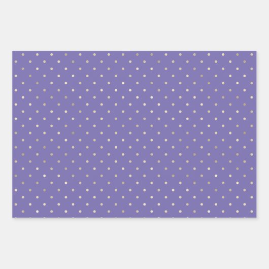 Girly Pink Dots Variety Geschenkpapier Set (Vorderseite 3)