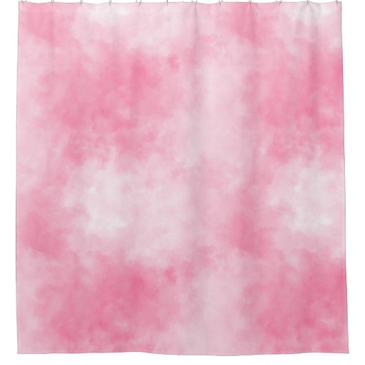 Girly Pink Duschvorhang (Vorderseite)