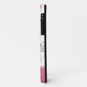 Girly Pink Elephant mit Bow und Balloon Muster Case-Mate iPhone Hülle (Hinten/Links)