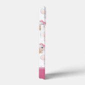 Girly Pink Elephant mit Bow und Balloon Muster Case-Mate iPhone Hülle (Rückseite / Rechts)