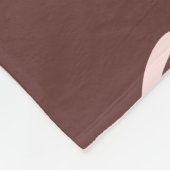 Girly Pink Fütternd Monarch Butterfly Pair Fleecedecke (Ecke)