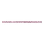 Girly Pink Glam Glitzer funkeln Satinband (Vorderseite)