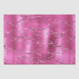 Girly Pink Glitz Glitzer Seidenpapier