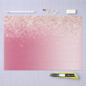Girly Pink Glitzer Ombre Seidenpapier (Handwerk)