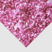 Girly Pink Glitzer Seidenpapier (Detail)