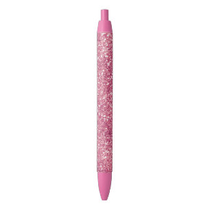 Girly Pink Glitzer Sparkle Glitz Kugelschreiber