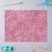 Girly Pink Glitzer Sparkle Glitz Seidenpapier (Basteln)