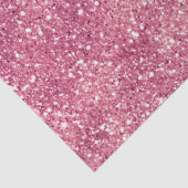 Girly Pink Glitzer Sparkle Glitz Seidenpapier (Detail)