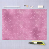 Girly Pink Glitzy Sparkle Seidenpapier (Handwerk)