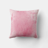 Girly Pink Gold Glitzer Kissen (Rückseite)