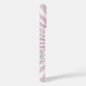 Girly Pink Grunge Saxophon Case-Mate iPhone Hülle (Rückseite / Rechts)