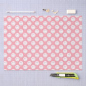 Girly Pink Happy Faces Seidenpapier (Handwerk)