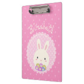 Girly Pink Niedlich Kawaii Sonnen & Blume Individu Klemmbrett (Links)