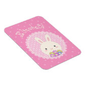 Girly Pink Niedlich Kawaii Sonnen & Blume Individu Magnet (Rechte Seite)