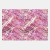 Girly Pink Pearl Rose Geschenkpapier Set (Vorderseite)