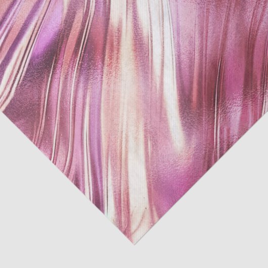 Girly Pink Pearl Rose Seidenpapier (Detail)