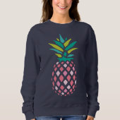 Girly Pink Pineaple Sweatshirt (Vorderseite)