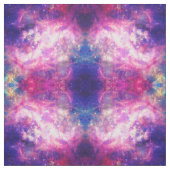 Girly Pink Purple Space Nebula Galaxy Stoff (Muster)