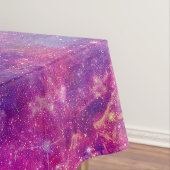 Girly Pink Purple Space Nebula Galaxy Tischdecke (Beispiel)