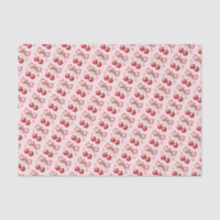 Girly Pink Red Coquette Cherry