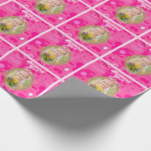 Girly Pink Retro Puppe Lass uns Geburtstag Party g