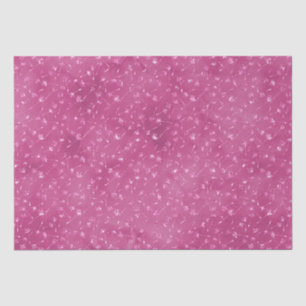 Girly Pink Sparkle Glitzer Blume Seidenpapier
