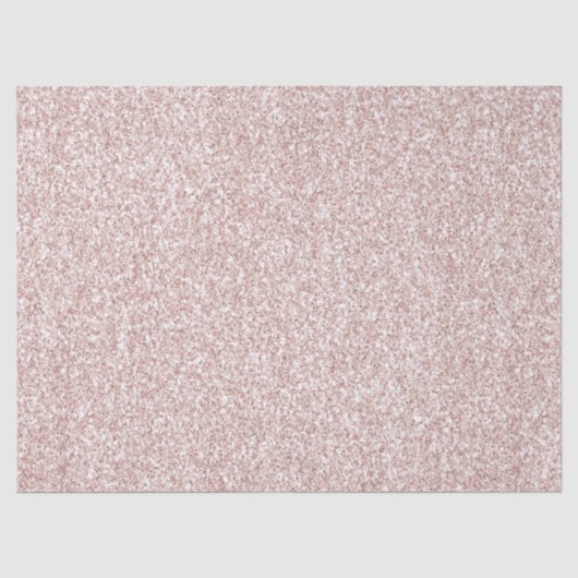 Girly Pink Sparkle Glitzer Seidenpapier (Vorderseite)
