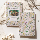 Girly Pink St Patricks Irish Dankeschön Karte