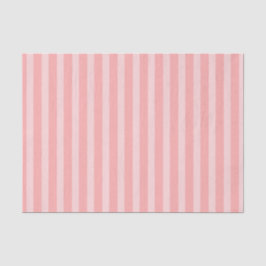 Girly Pink Stripes Birthday Seidenpapier