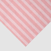 Girly Pink Stripes Birthday Seidenpapier (Ausschnitt)
